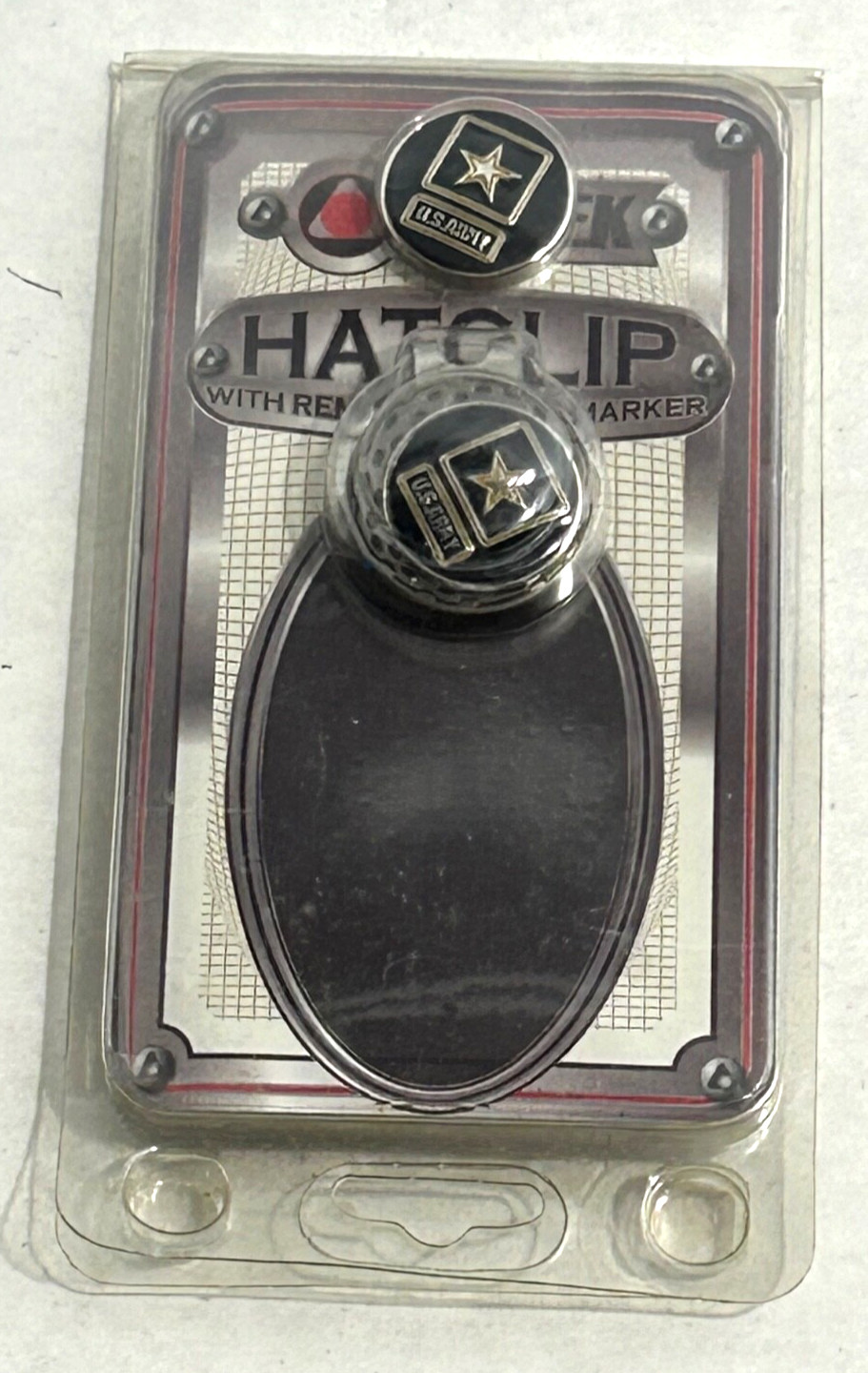 US Army Golf Marker Hat Clip