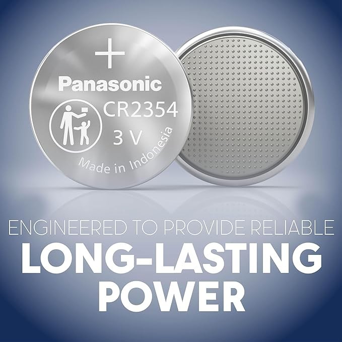 4 PCS Panasonic CR2354 Lithium Battery 3V Button Cell Computer Portable Devices