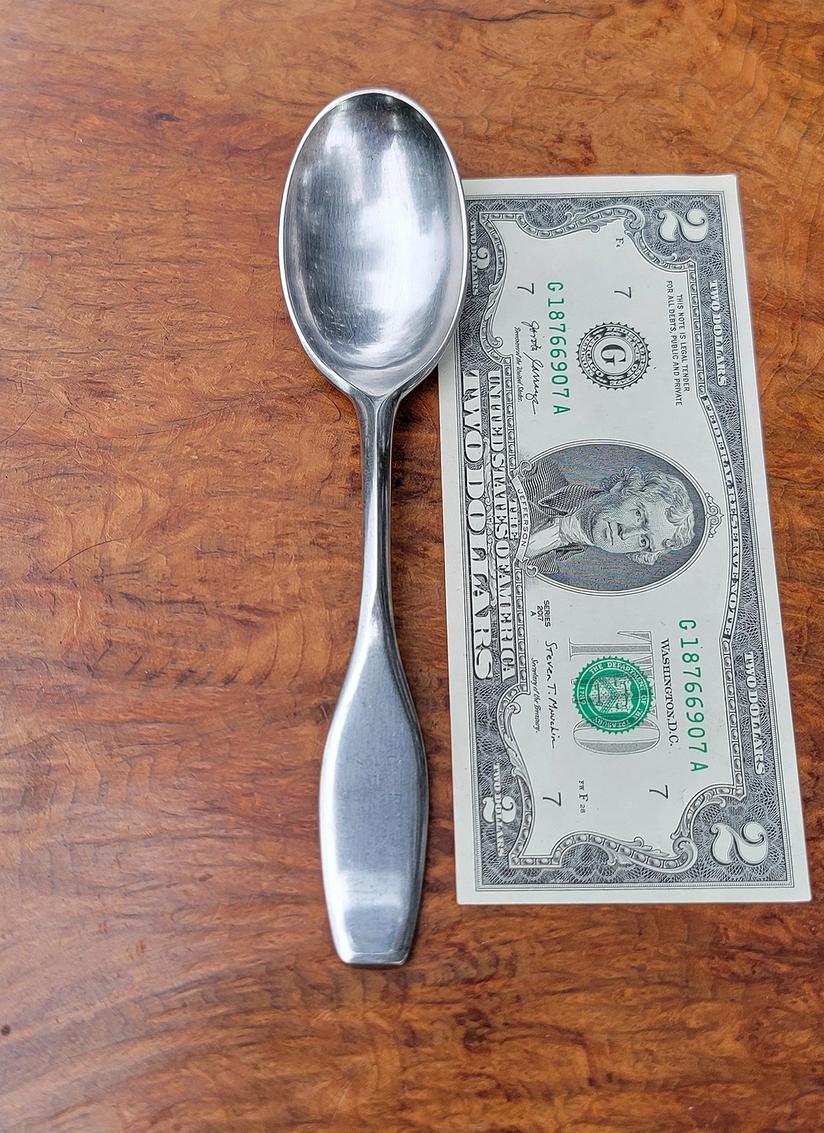 DANSK FAIRWIND Place/Oval Soup Spoon - Stainless Steel - Germany - Danish Modern