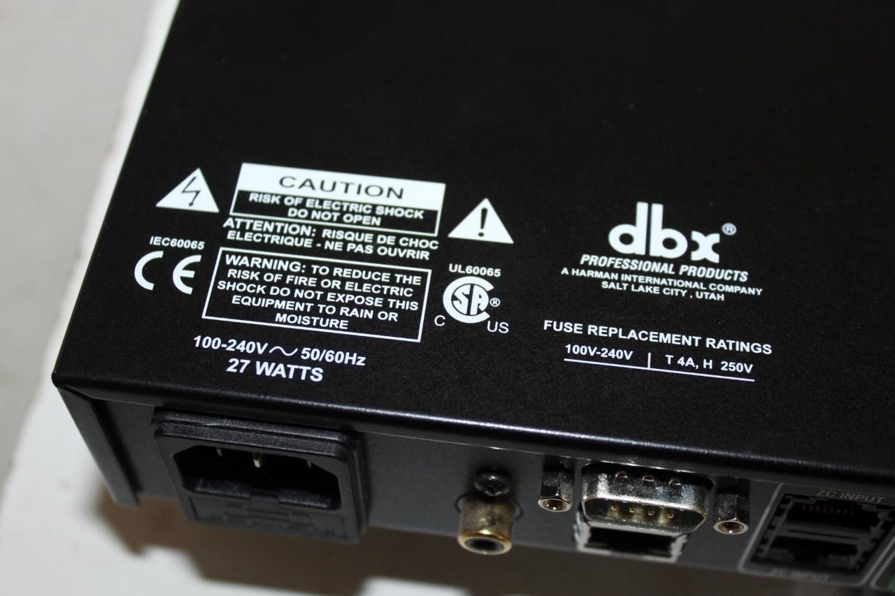 dbx ZonePRO 1260 12x6 Digital Zone Signal Processor - New