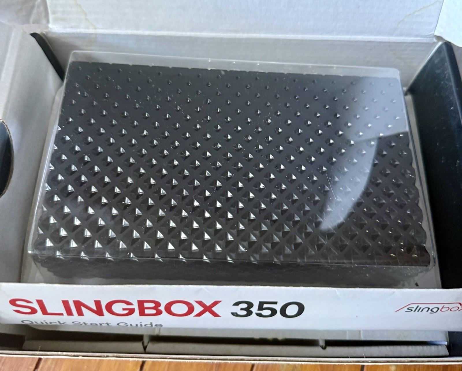 Sling Media Slingbox 350 Media Streamer Box Ethernet Component~New Open Box