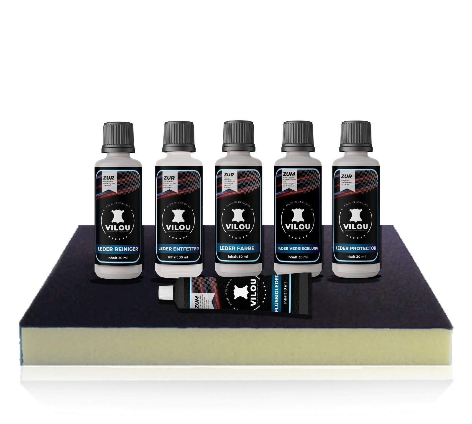 30ml BMW Criollo Brown Leather Repair Kit "L" Leather Colour Leather Colour "Vilou"