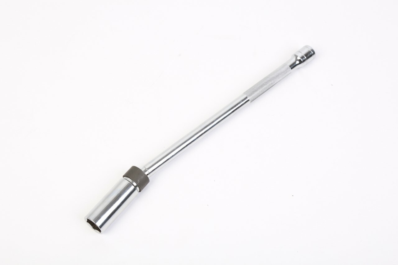 5/8" Swivel Magnetic Spark Plug Socket, 3/8" Drive x 11" Extension, 360 Degree