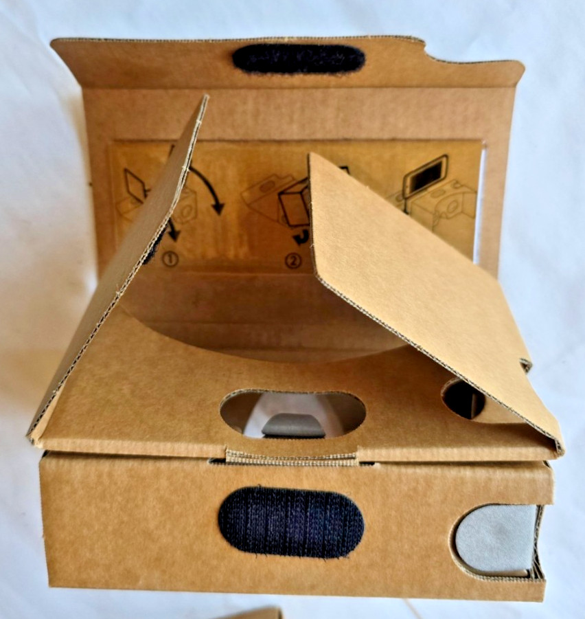 Google Cardboard: 3D VR Virtual Reality Headset Games Glasses