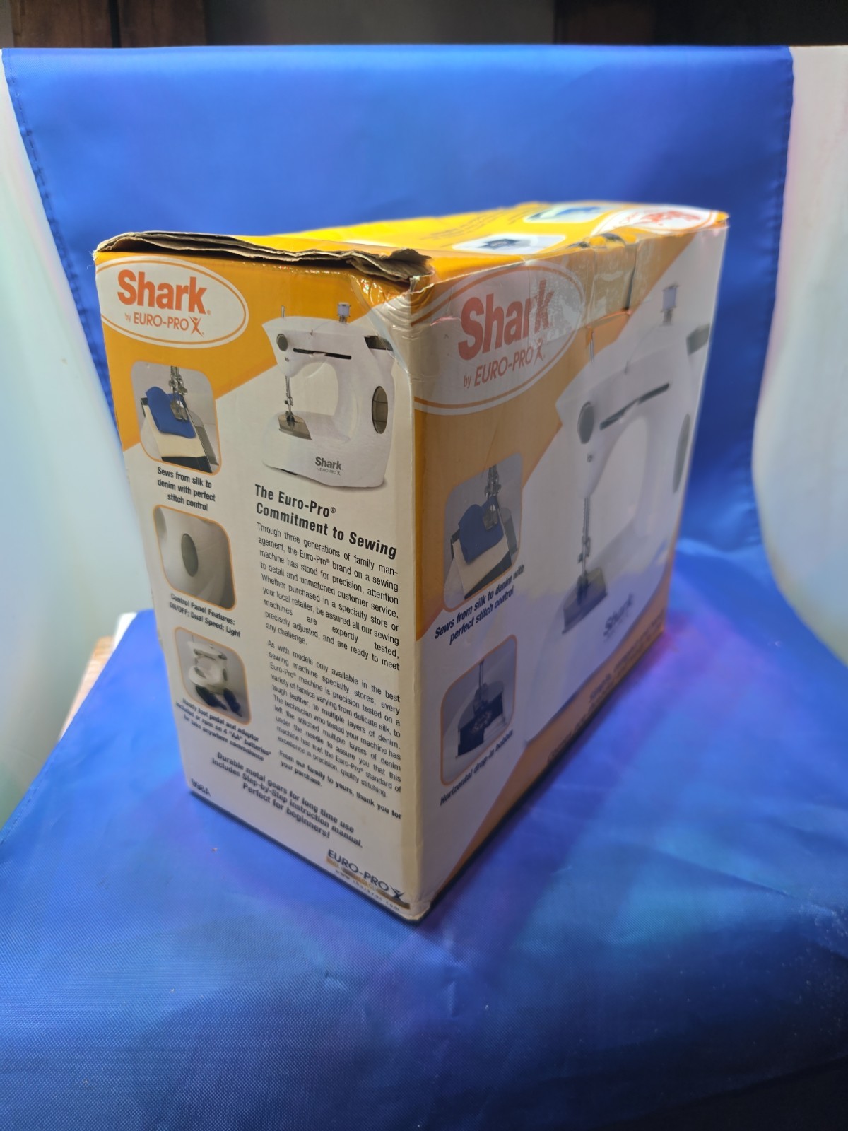 Shark Euro Pro X Basic Portable Sewing Machine Model 998A New In Box
