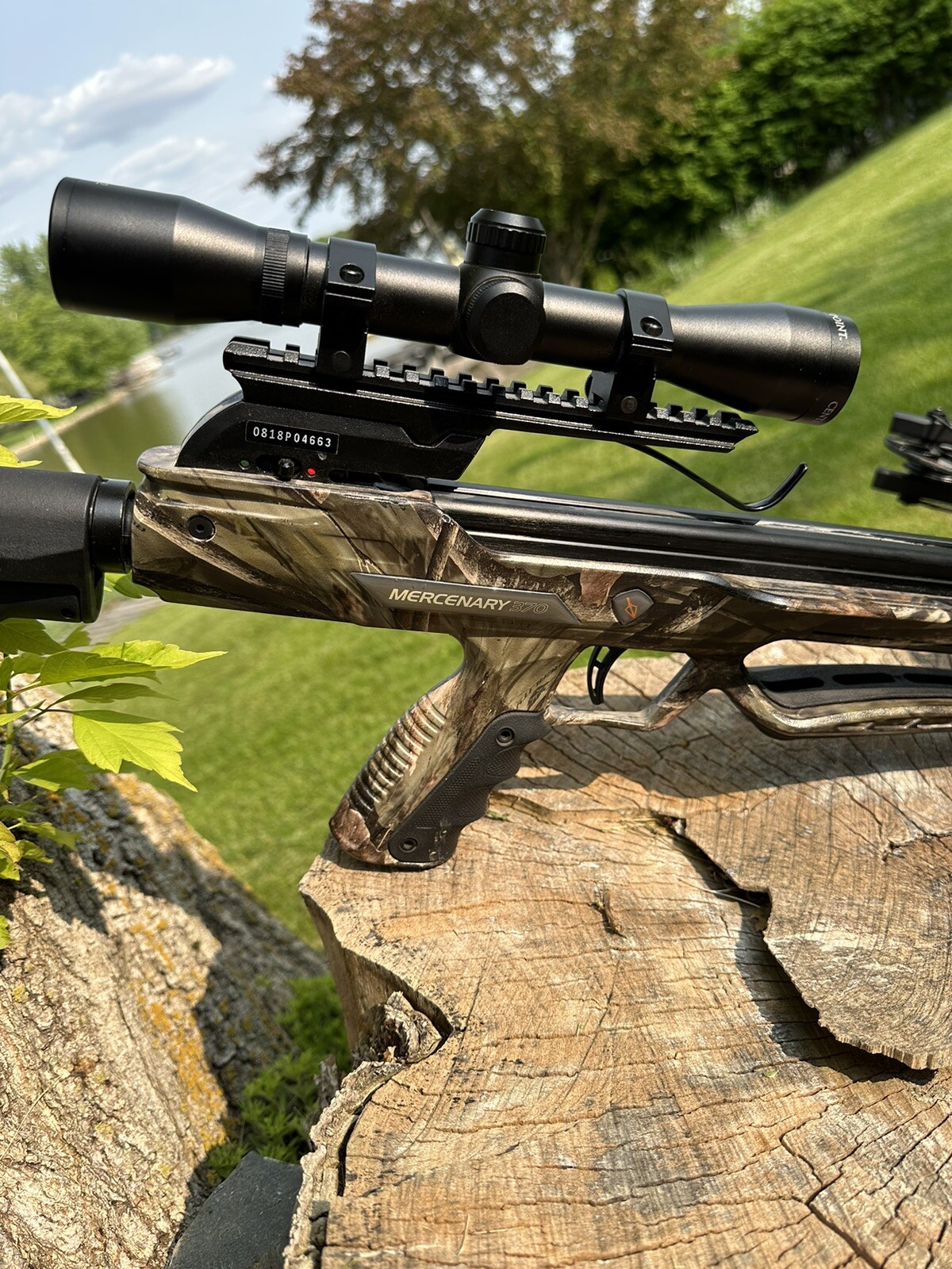 Center Point Mercenary 370 370 Crossbow with 4x32 scope