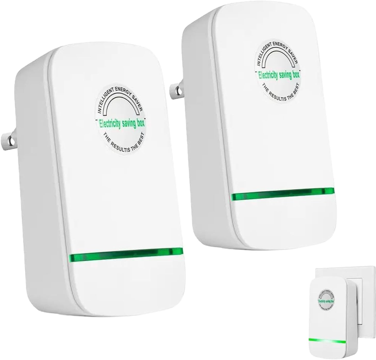 2ps Universal Energy Saving Box Surge Protection Power Factor Corrector for Home