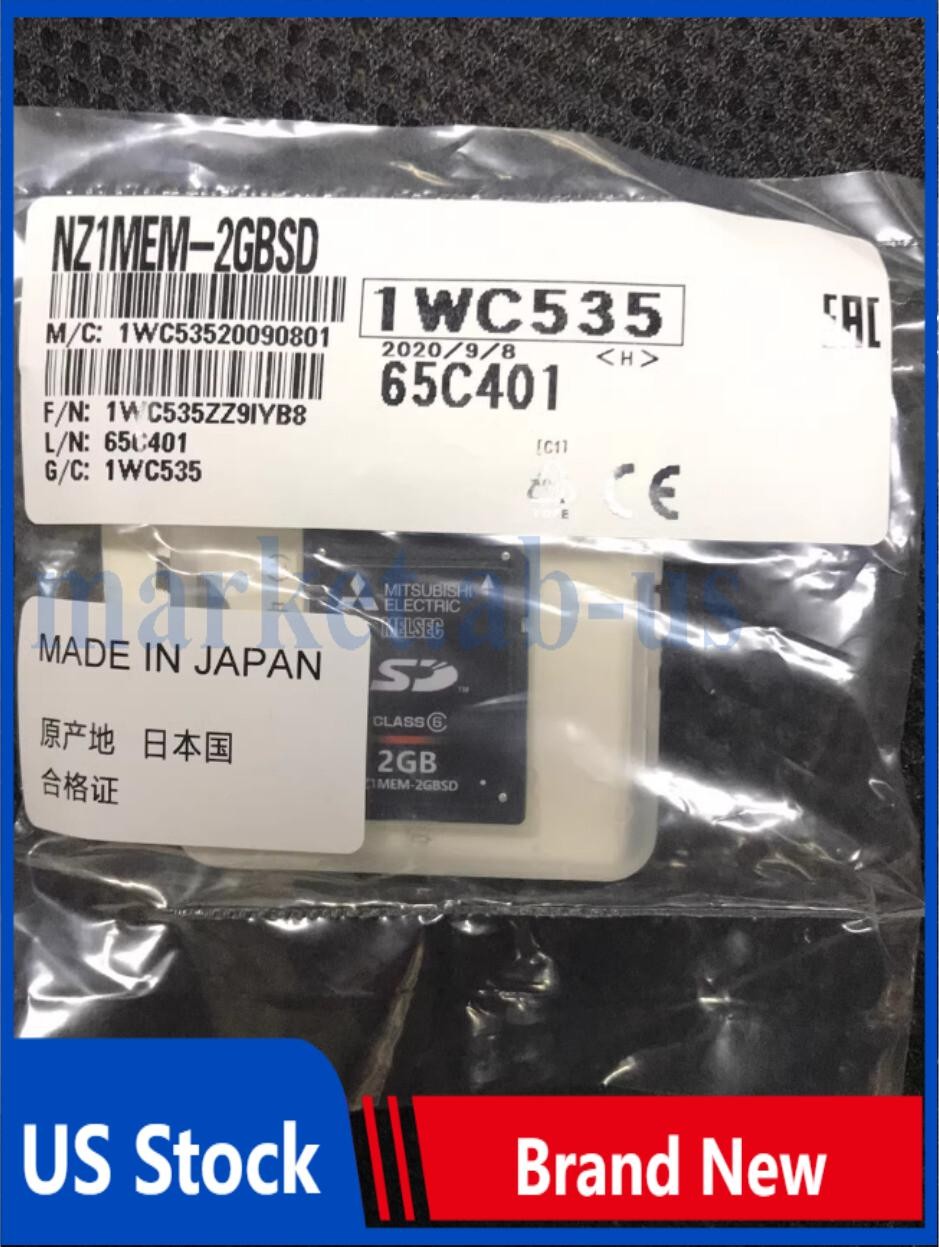 1PC New Mitsubishi NZ1MEM-2GBSD NZ1MEM2GBSD 2GB Memory Card Free Ship #TT