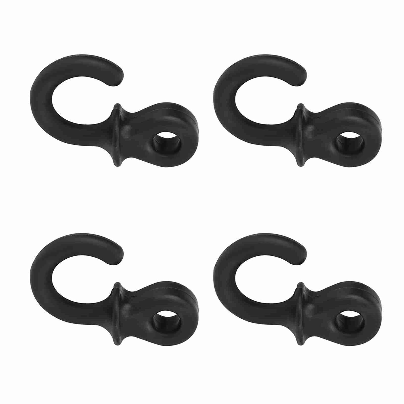 4Pcs Rubber Compound Bow String Stabilizer Vibration Damper Shock