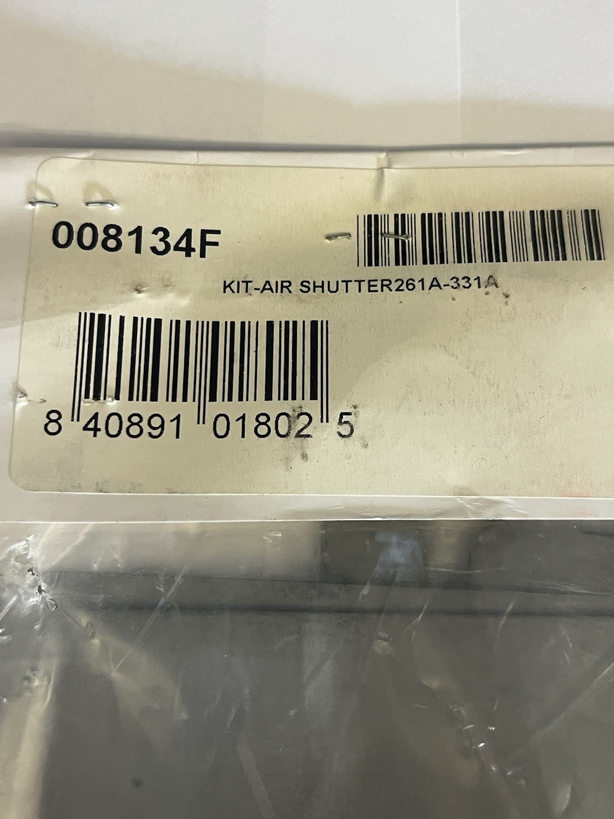 New Raypak 008134F Kit-Air Shutter 261A-331A