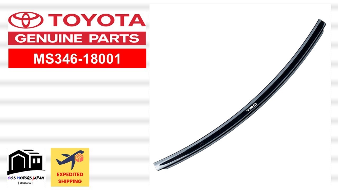 Toyota OEM MS346-18001 TRD Aero Stabilizing Cover For 86 (ZN6) JAPAN JDM
