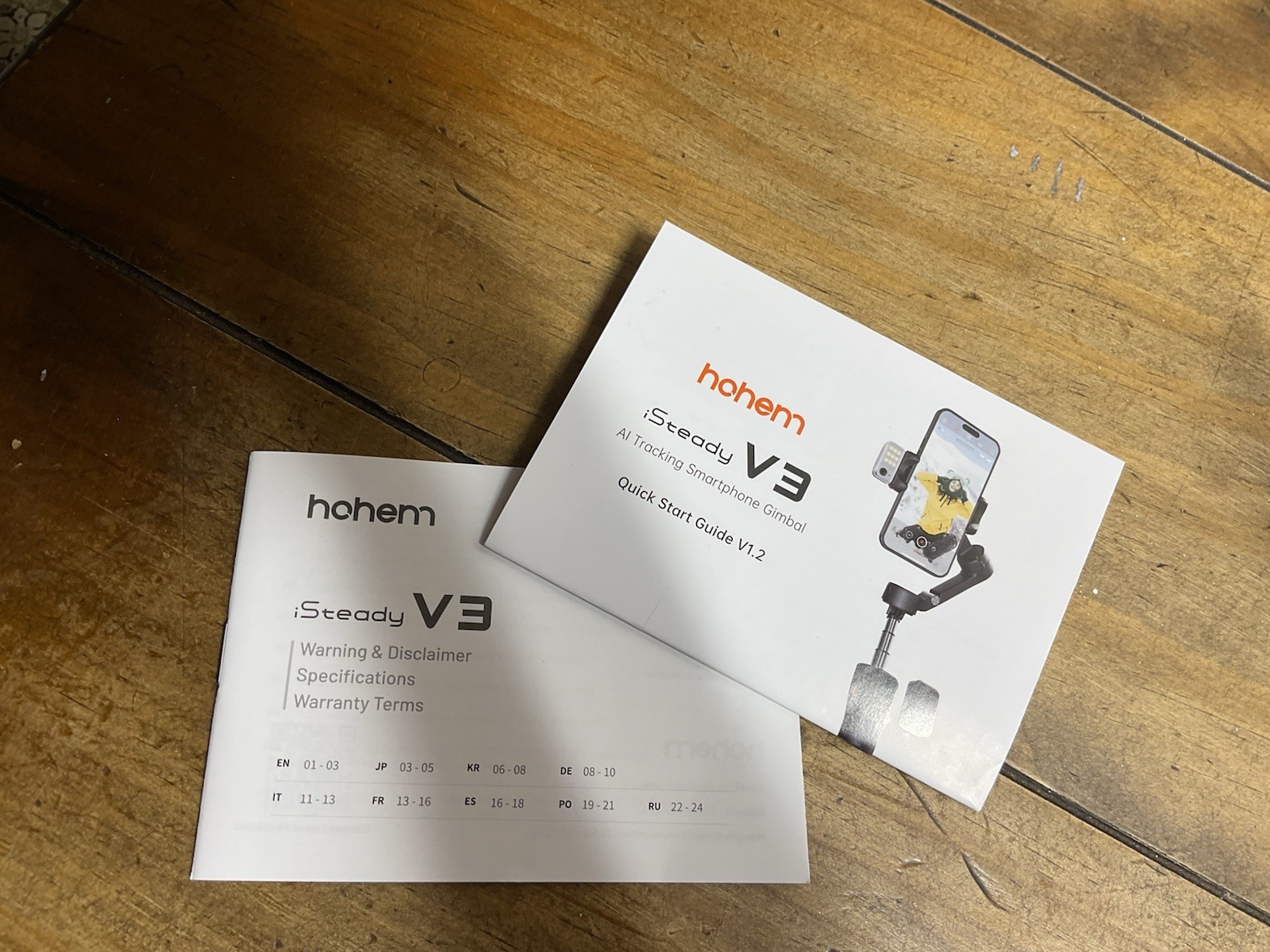 Hohem iSteady V3 Smartphone Stabilizer/Gimbal