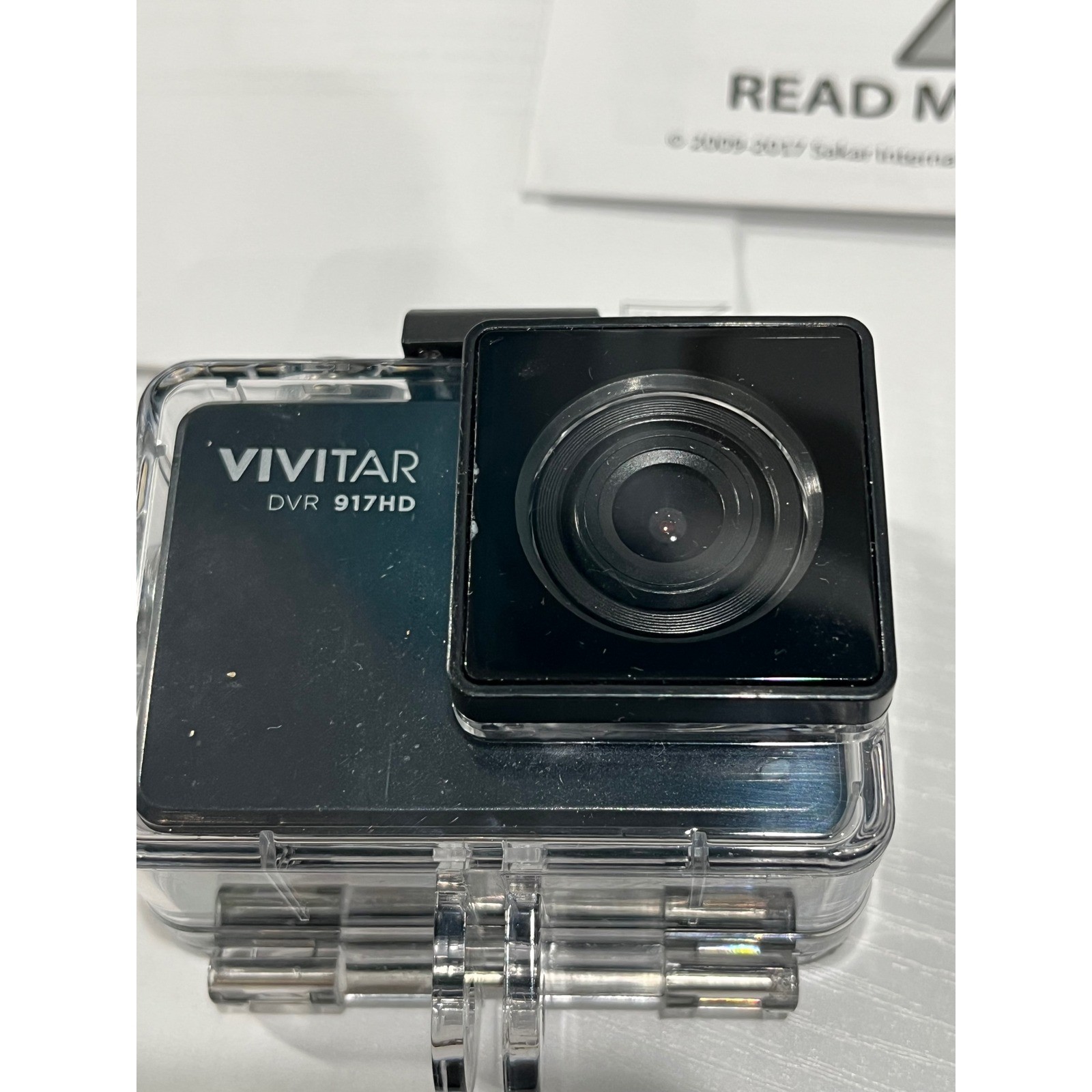 Vivitar DVR 917HD Action Camera Waterproof Case Remote Accessories Bundle