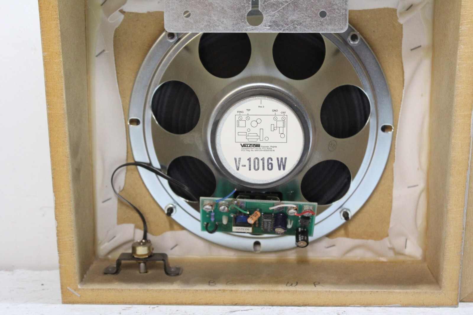 Valcom V-1016 On-Wall Paging Speakers (X2)