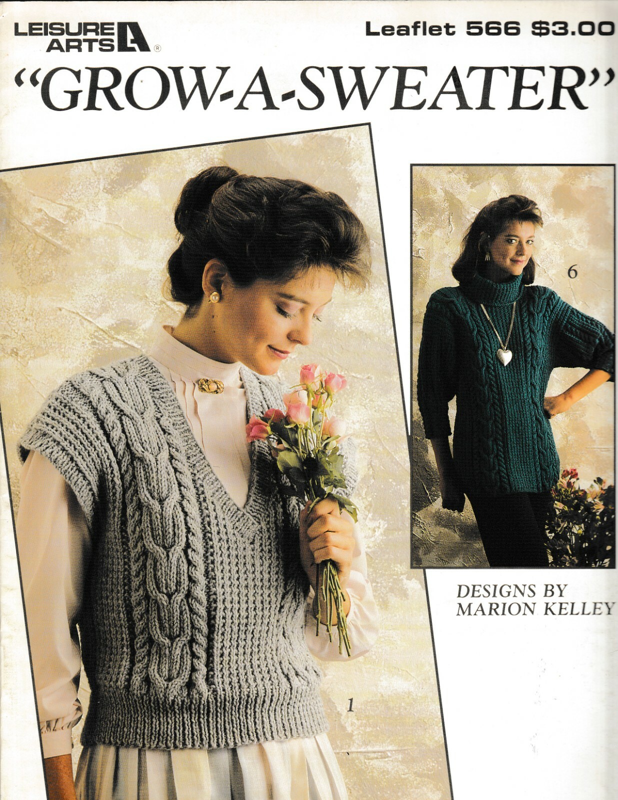 "Grow-a-Sweater" Knit Sweaters | Leisure Arts 566