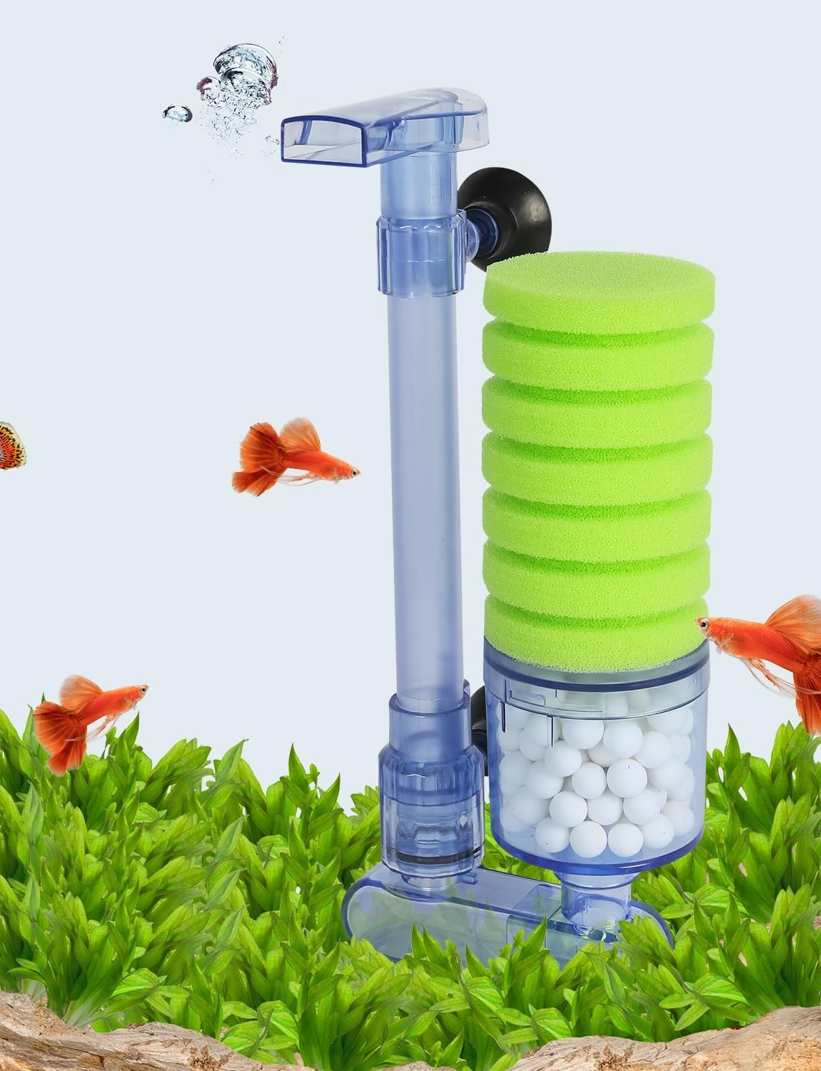 AQUARIUM BIO SPONGE FILTER FOR UP TO 20 GAL TANKS.  **SUPER SALE** XY-2881