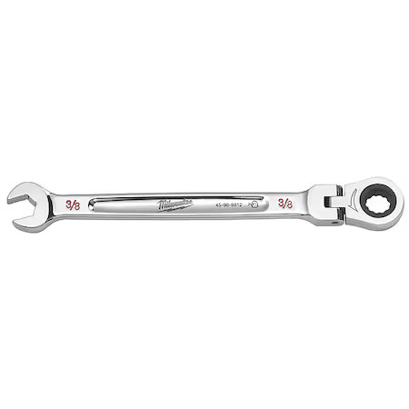 Milwaukee Tool 45-96-9812 3/8 In. Sae Flex Head Combination Wrench