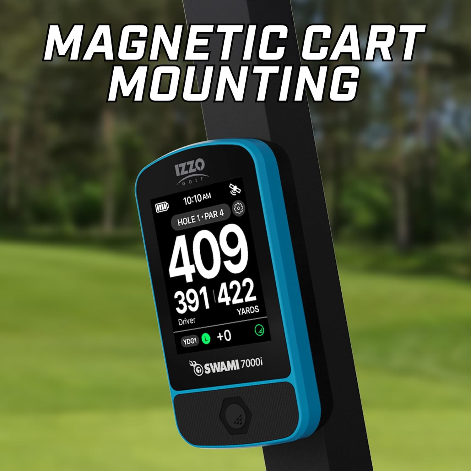 Swami Golf GPS Rangefinder - Color Display & Scorekeeper