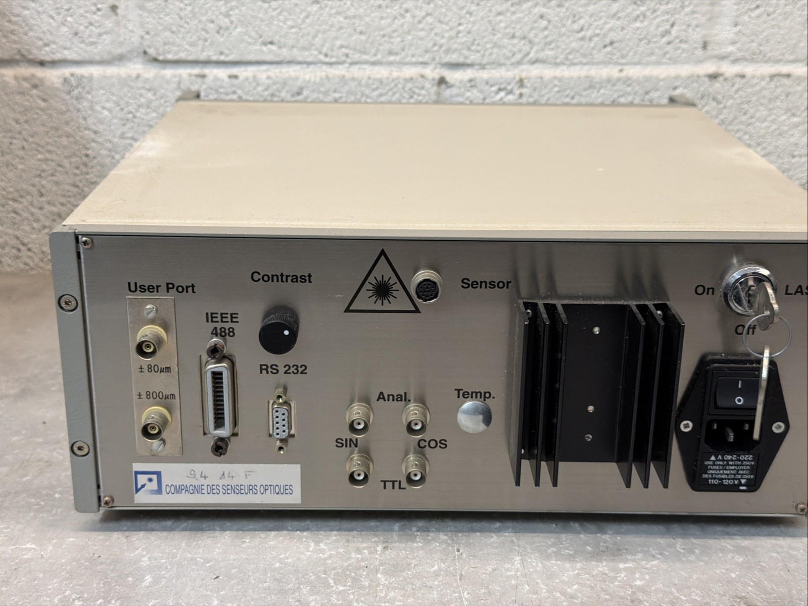 CSO HC 250 Laser Interferometer