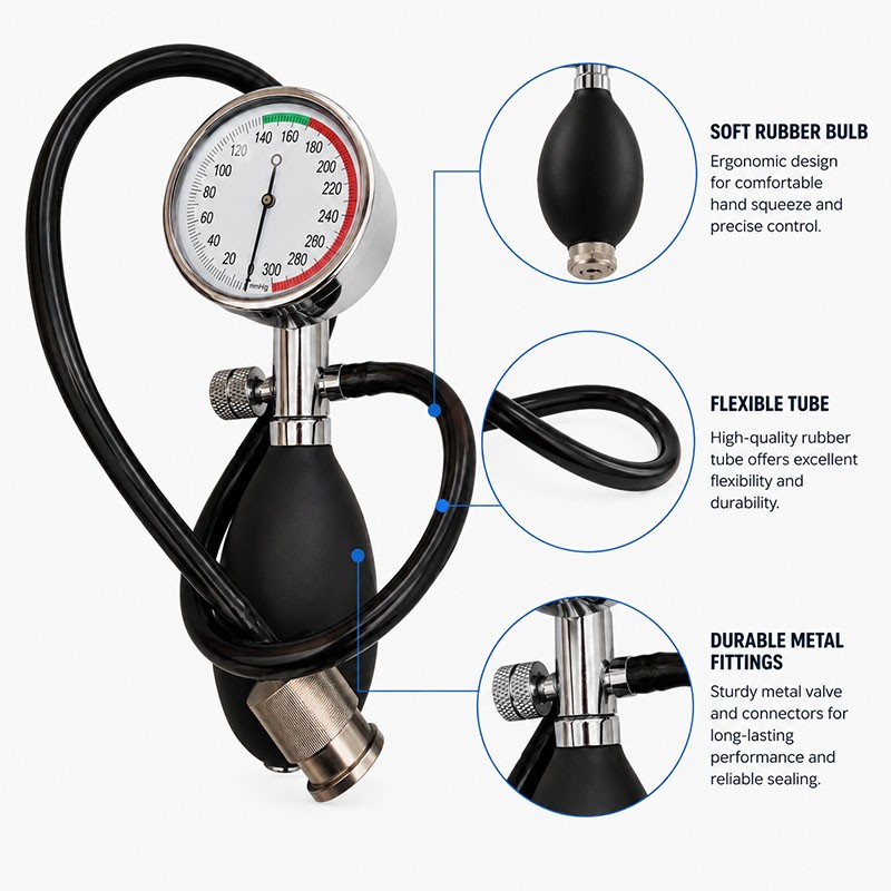 For Olympus Endoscope Leakage Tester Three-color dial With pipeline + interface