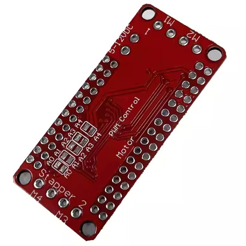 Efficient Double Motors Driver Board Utilizing TB6612 and PCA9685 Chip for DIY
