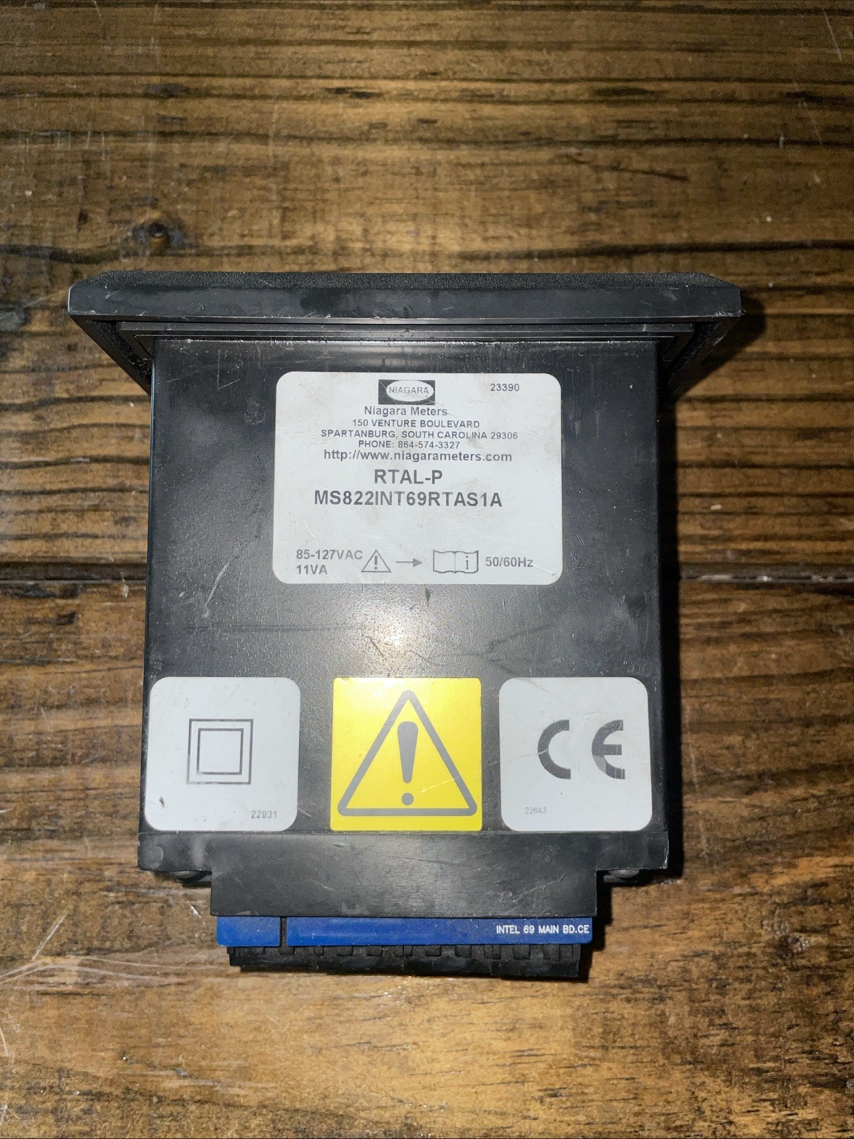 Niagara Meters RTAL-P MS822INT69RTAS1A