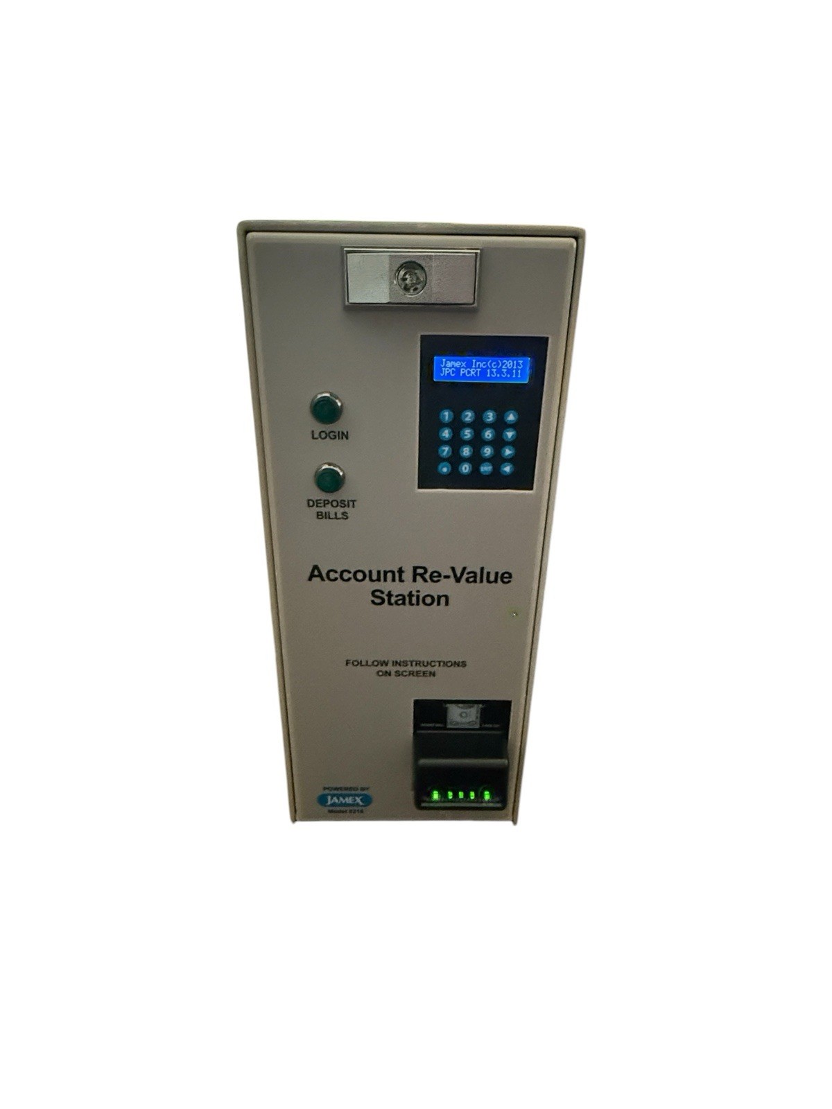 Jamex 8215 Value Station Kiosk Coinco BP4BX5 Bill Acceptor Complete