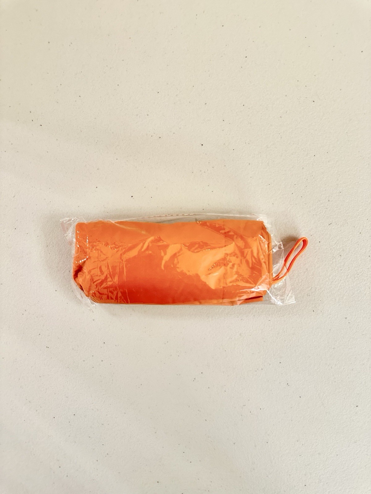 Mini Travel Sun Umbrella for Purse - Small Compact UV Protection, Orange