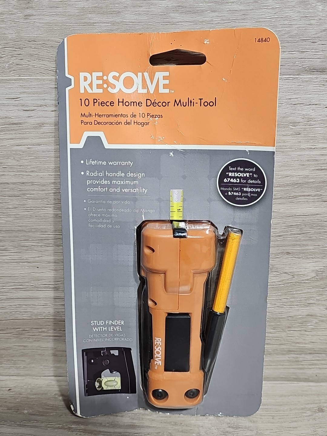 MULTI TOOL HOME 10 PC by RESOLVE MULTI-TOOL PartNo 14840