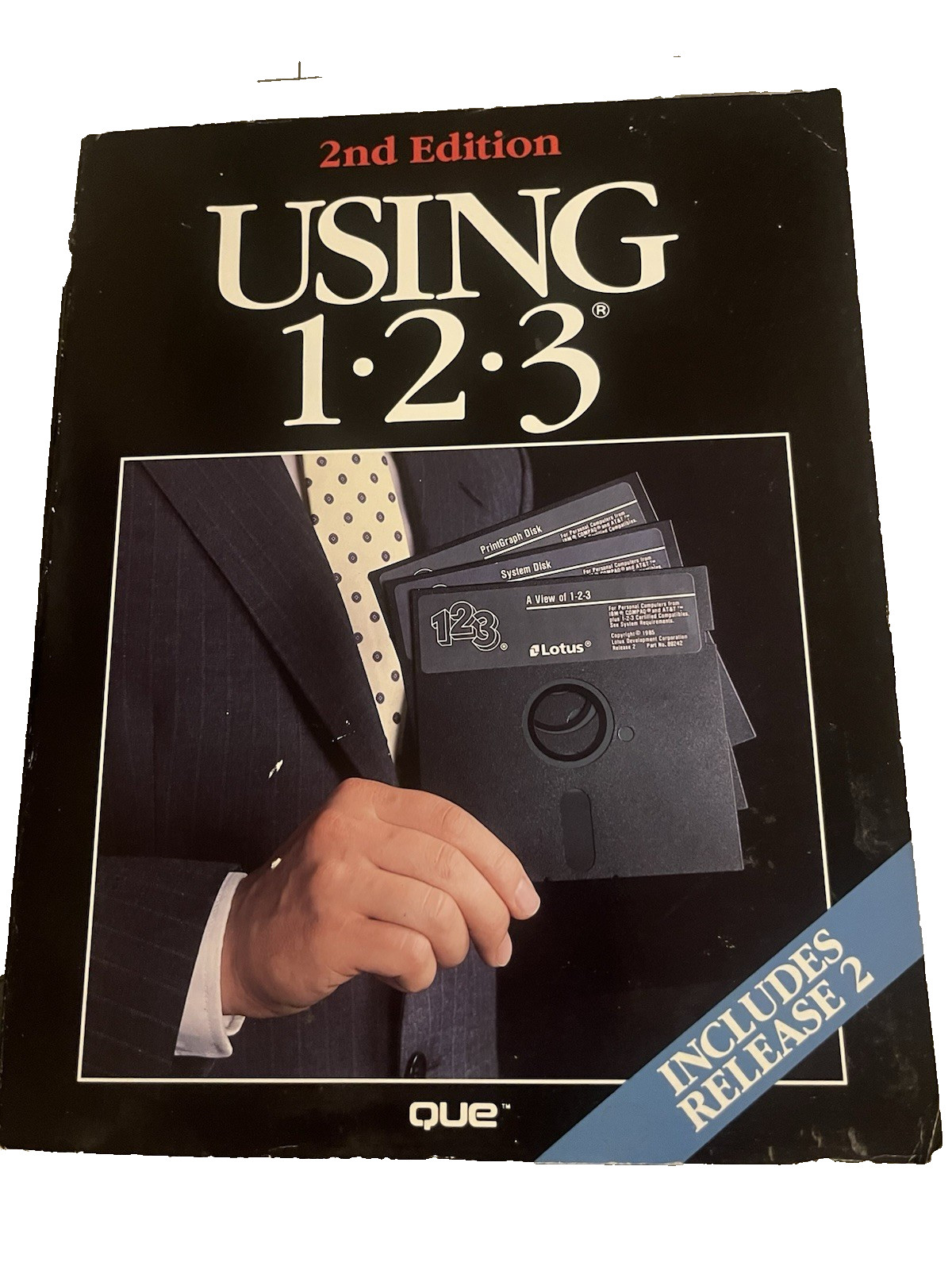 Lotus 1‑2‑3 Second Edition User’s Guide – Manual Only – Vintage DOS Spreadsheet