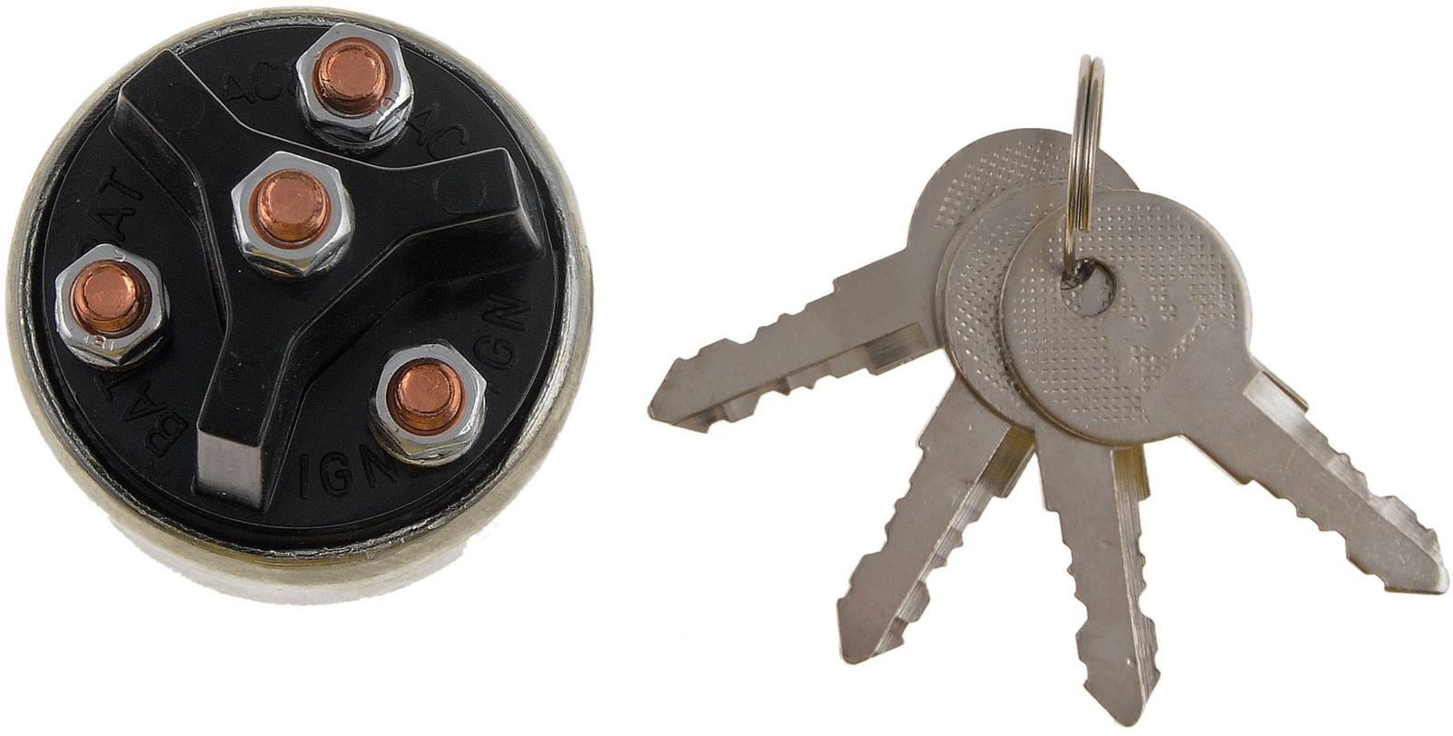 Dorman Silver Electronic Starter Switch Durable Push Button Keyed Options Aut...