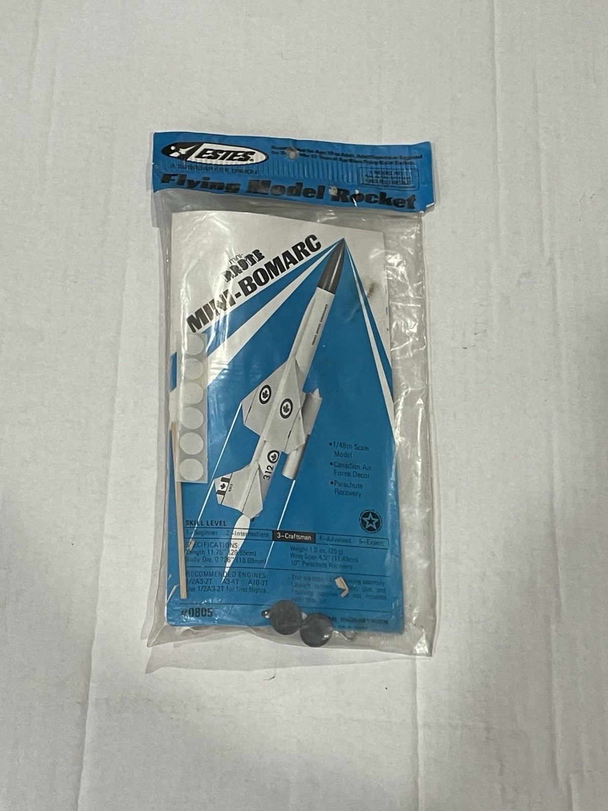 Estes Flying Model Rocket Mini Brute Mini Bomarc EX Sealed Rocketry
