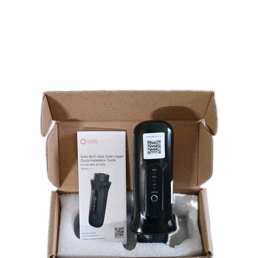 Solis S5-WIFI-ST-4Pin Wi-Fi Data Logger Stick, Black for Solar Grid-Tie