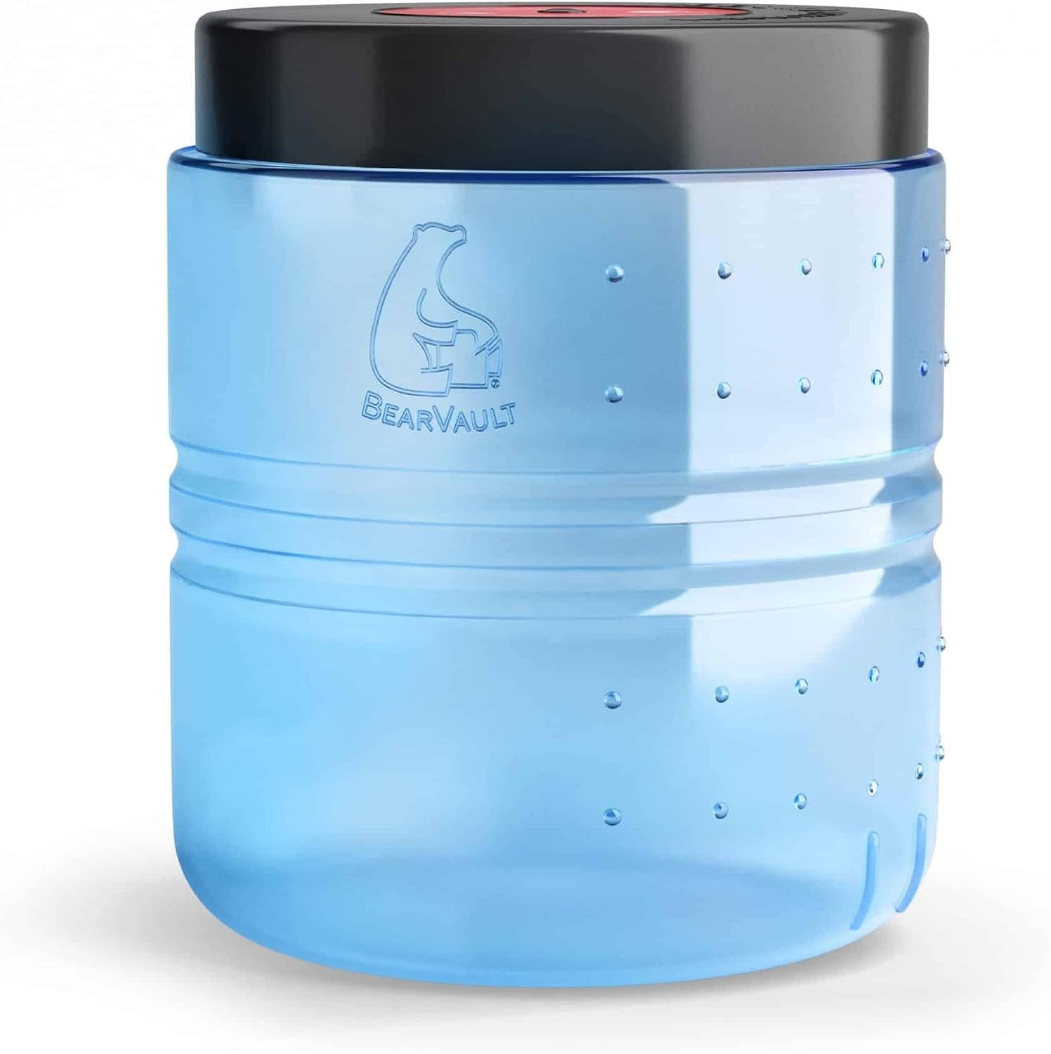 9.3L Transparent Polycarbonate Bear Canister - Lightweight & Durable for Hiking