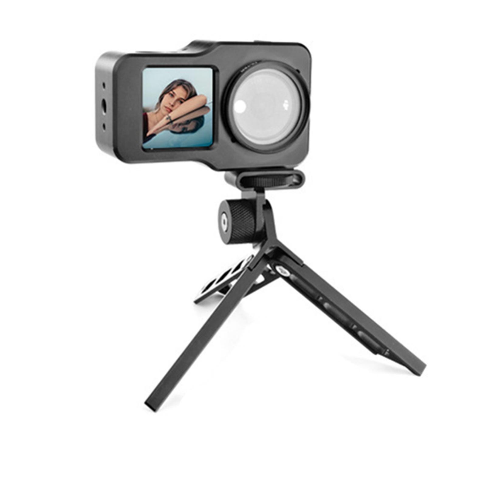 Camera Protective Frame Cover+UV Filter+Lens Cover+Adapter For DJI Action 2 cc