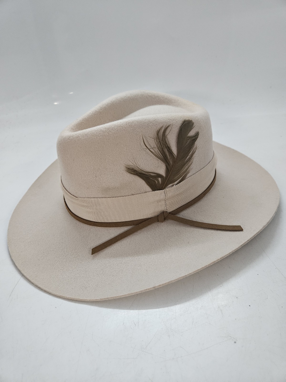 Lot of 2 Shyanne Women's Felt Western Feathered & Wool Fashion Hats, Size 7