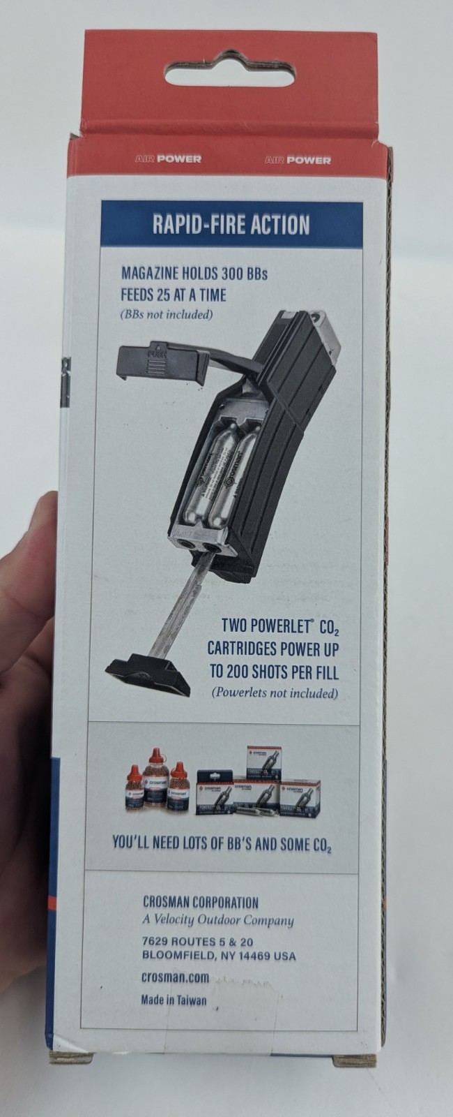 Crosman Full Auto Quick Reload Magazine - 300 BB Capacity - .177 - CFAHCM