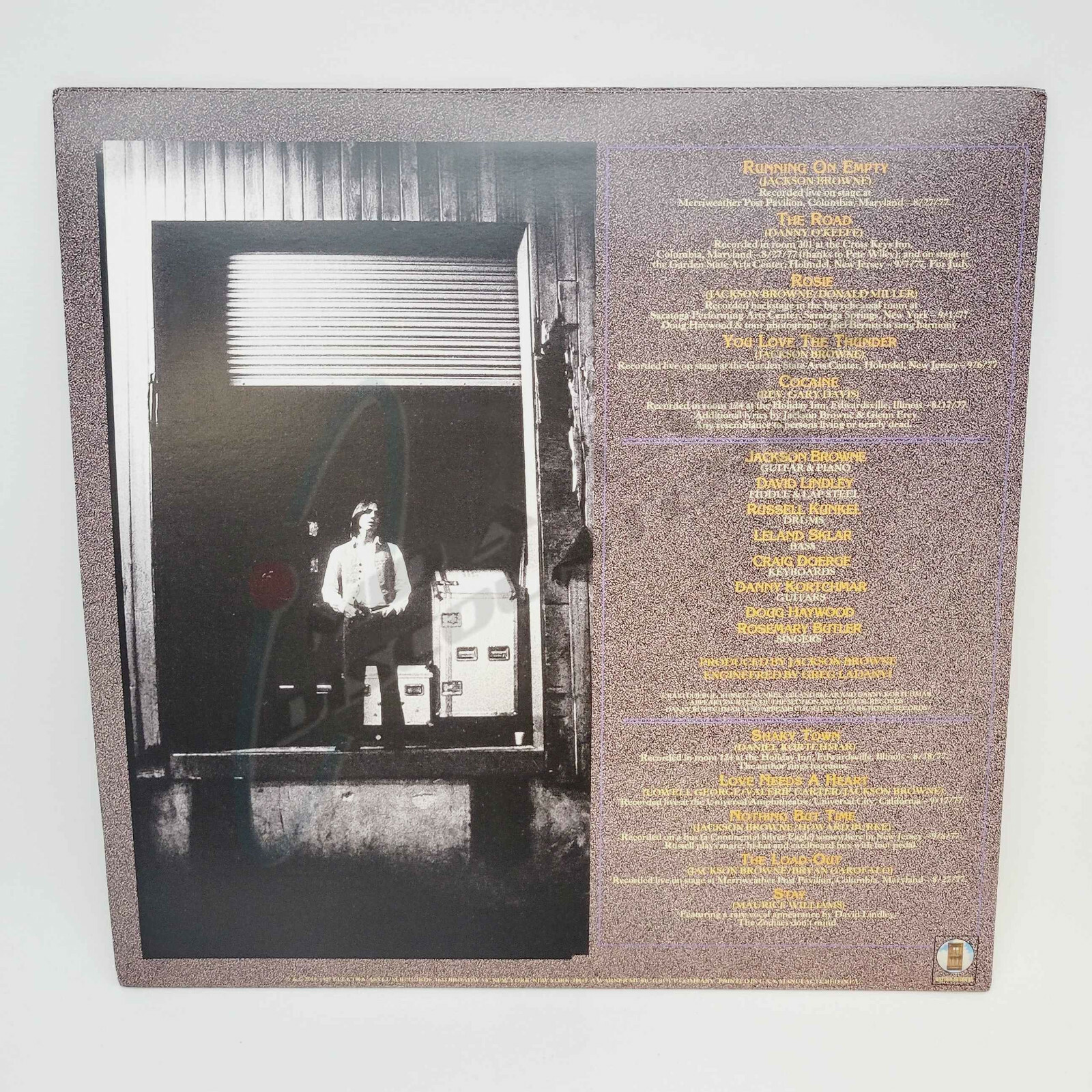 New Jackson Browne - Running On Empty Vinyl LP Record Reissue Remastered