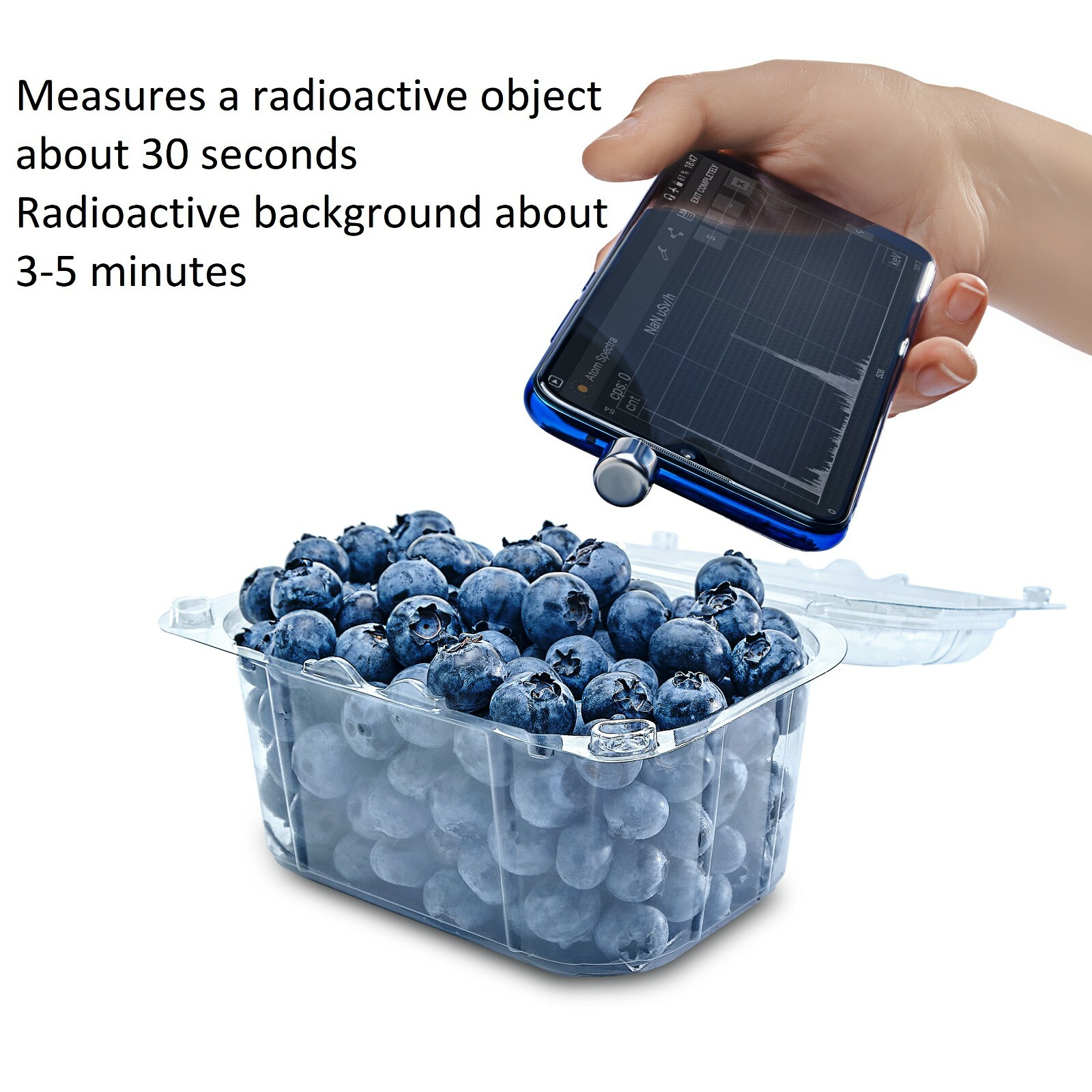 Dosimeter Spectrometer for Android/Radiometer/Geiger Counter/Radiation Detector