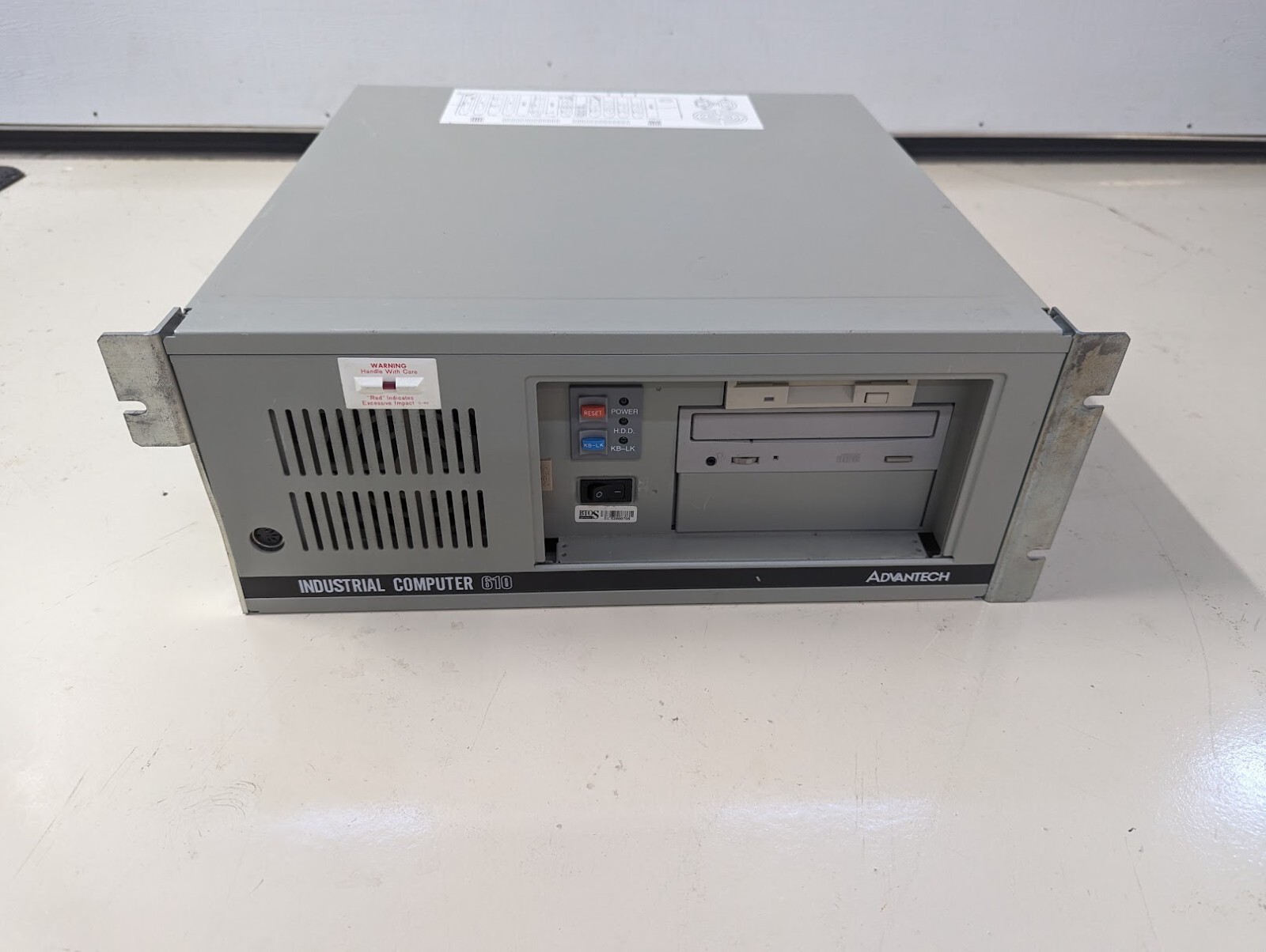 DEK Infinity PC Enclosure IPC-610BARE-E Advantech Industrial Computer 610