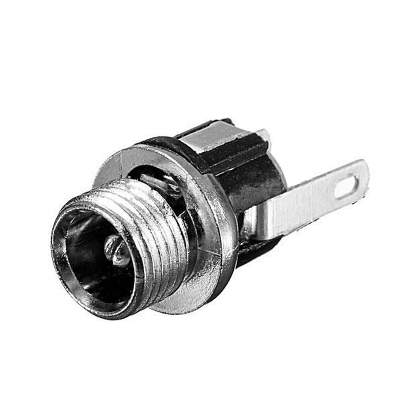 20/40/60/80/100pc DC Power Supply Jack Socket Female Panel Mount Connector 3-Pin