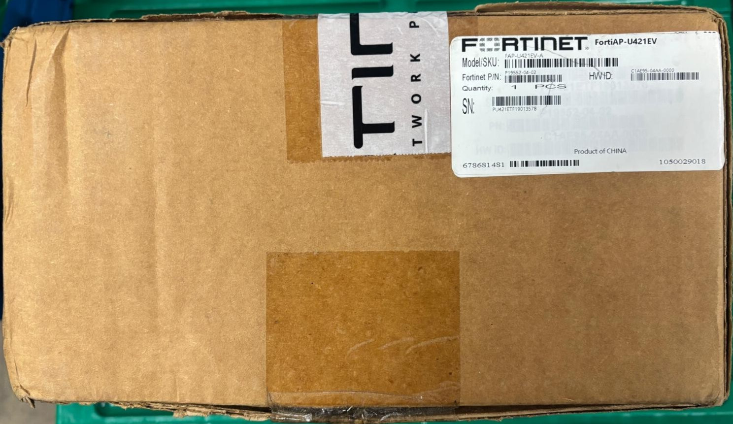 New Fortinet FortiAP-U421EV-A P19552-04-02 802.11ac Wireless Access Point