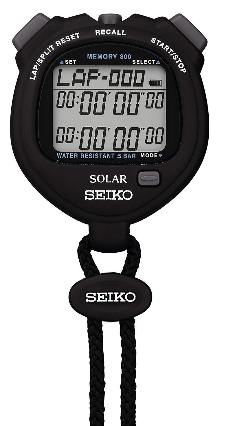 SEIKO SOLAR CHARGER STOPWATCH "SOLAR STANDARD" SVAJ001