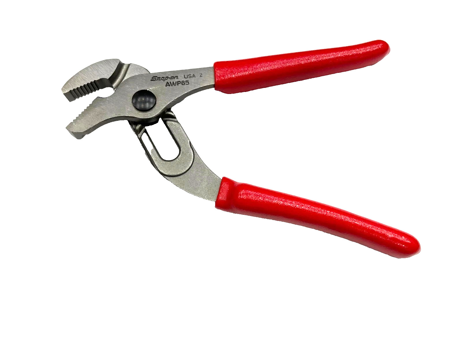 NEW Snap-on™ AWP65 7" long Adjustable Tongue & Groove Pliers Red Vinyl Grip