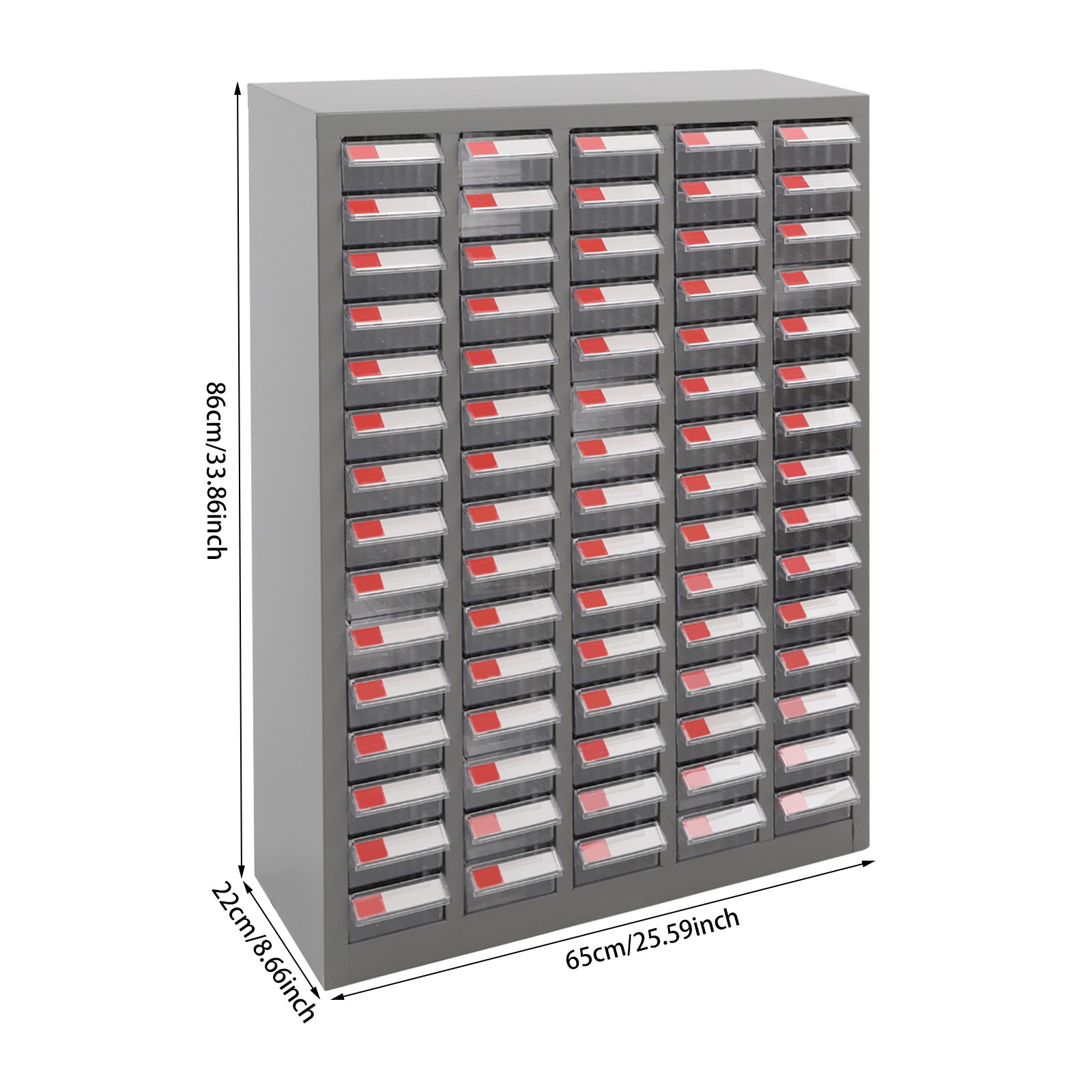 75 Drawers Parts Cabinet Bolt & Nut Storage Hardware Tool Organization Shelves