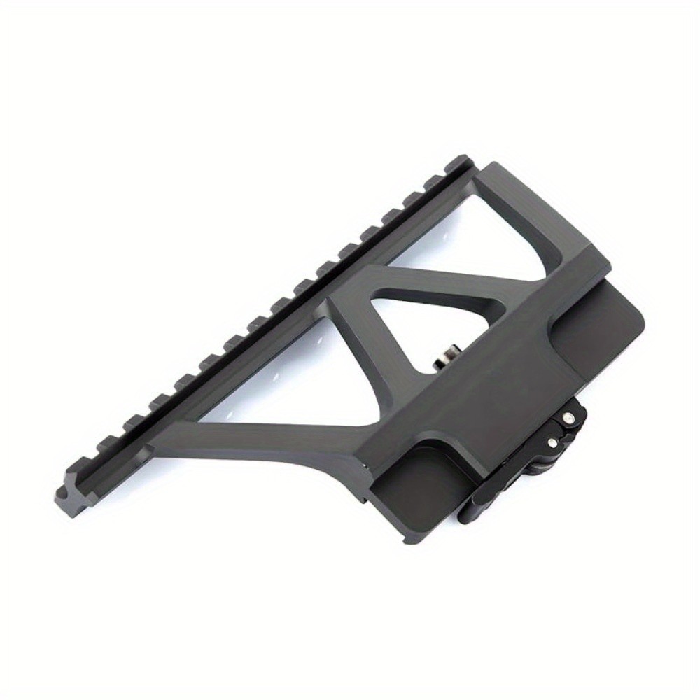 Hot Tactical Side Guide 20mm Rail Mount Elevated Diagonal Metal Sight Bracket