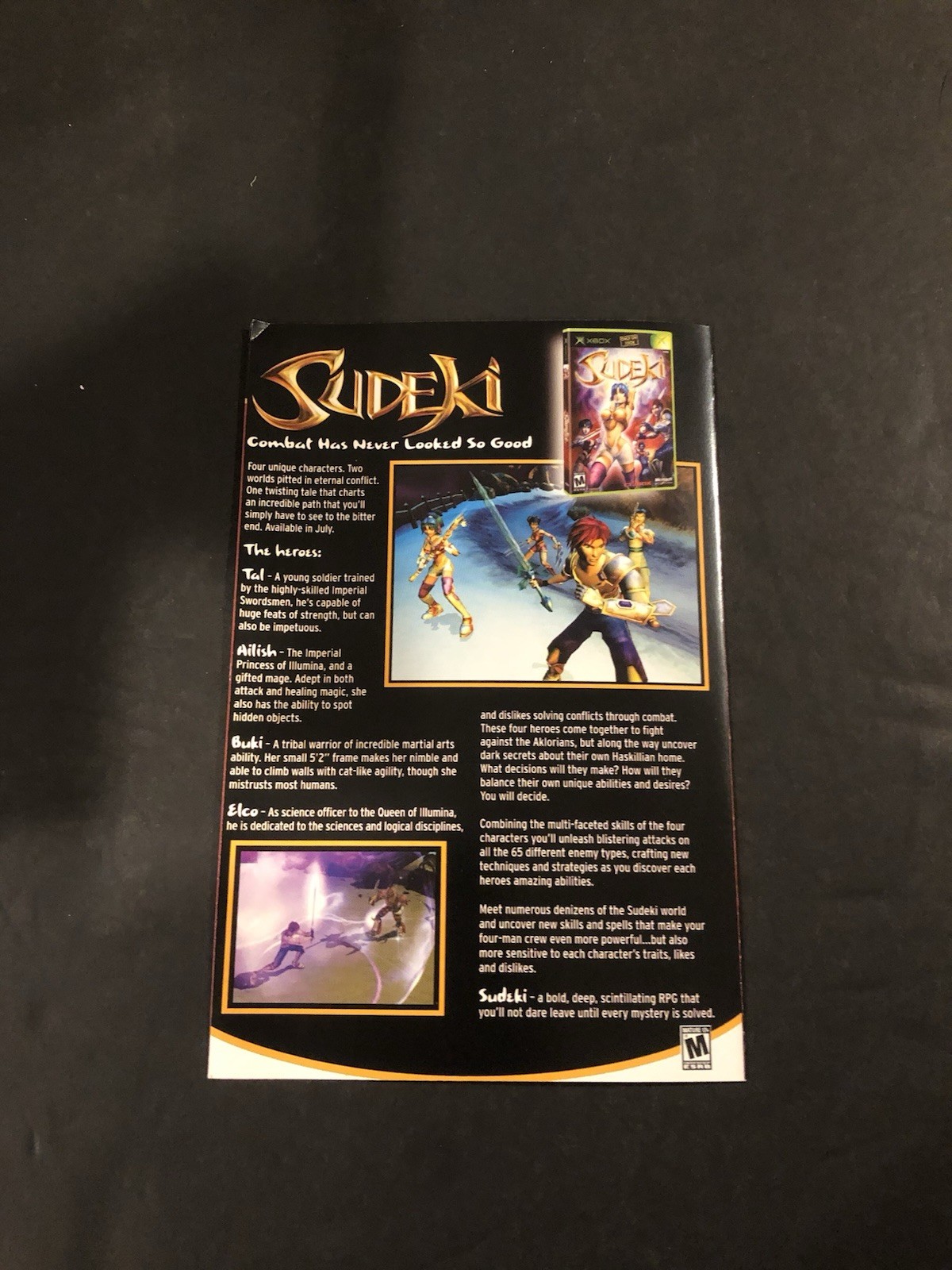 Fable Xbox Insert Only