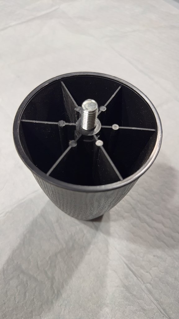 Replacement Furniture Leg with Metal Screw