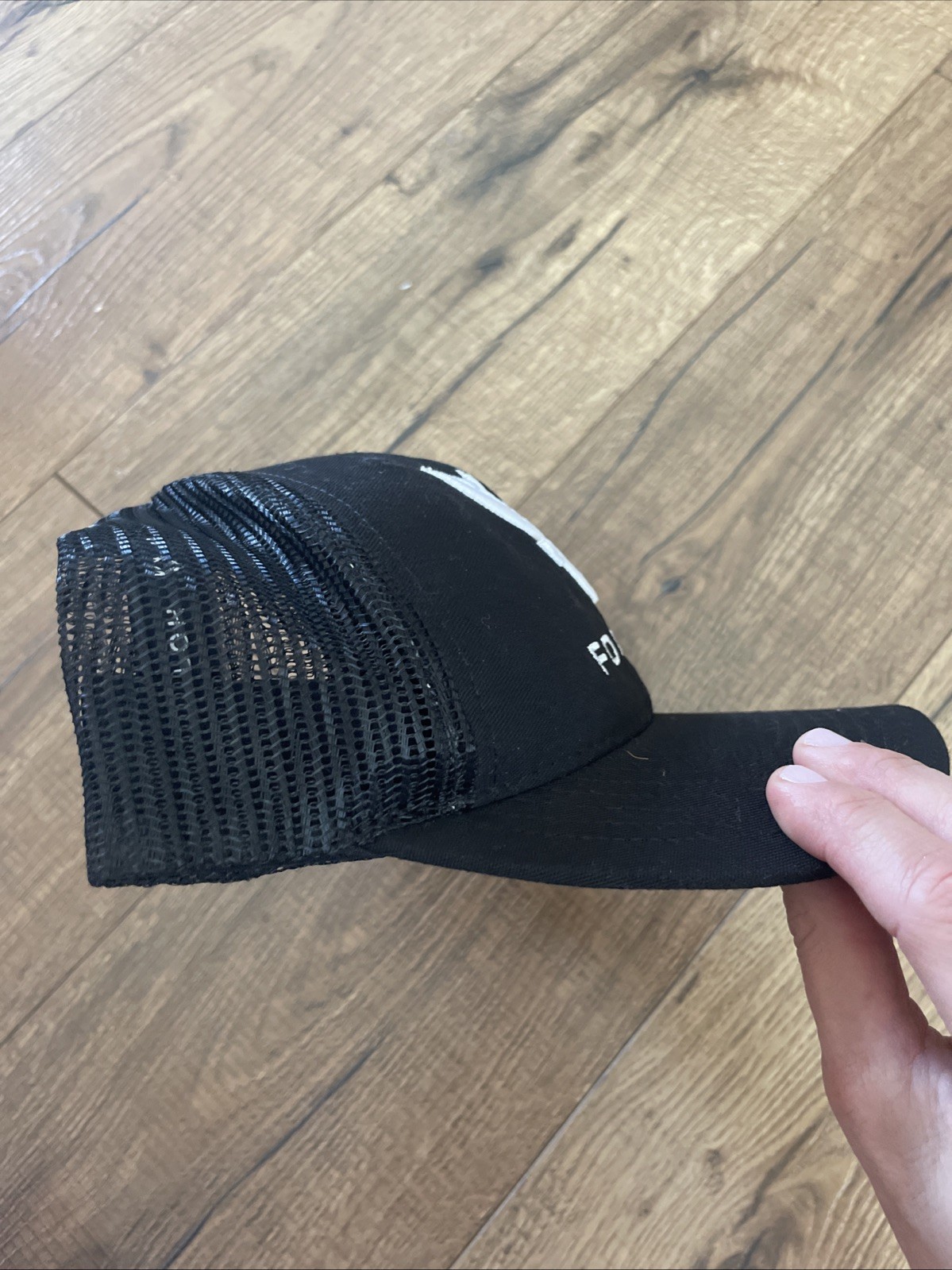 NWT FORLOH Hunting Black SnapBack White Logo Hunting Adventure Made In USA Hat