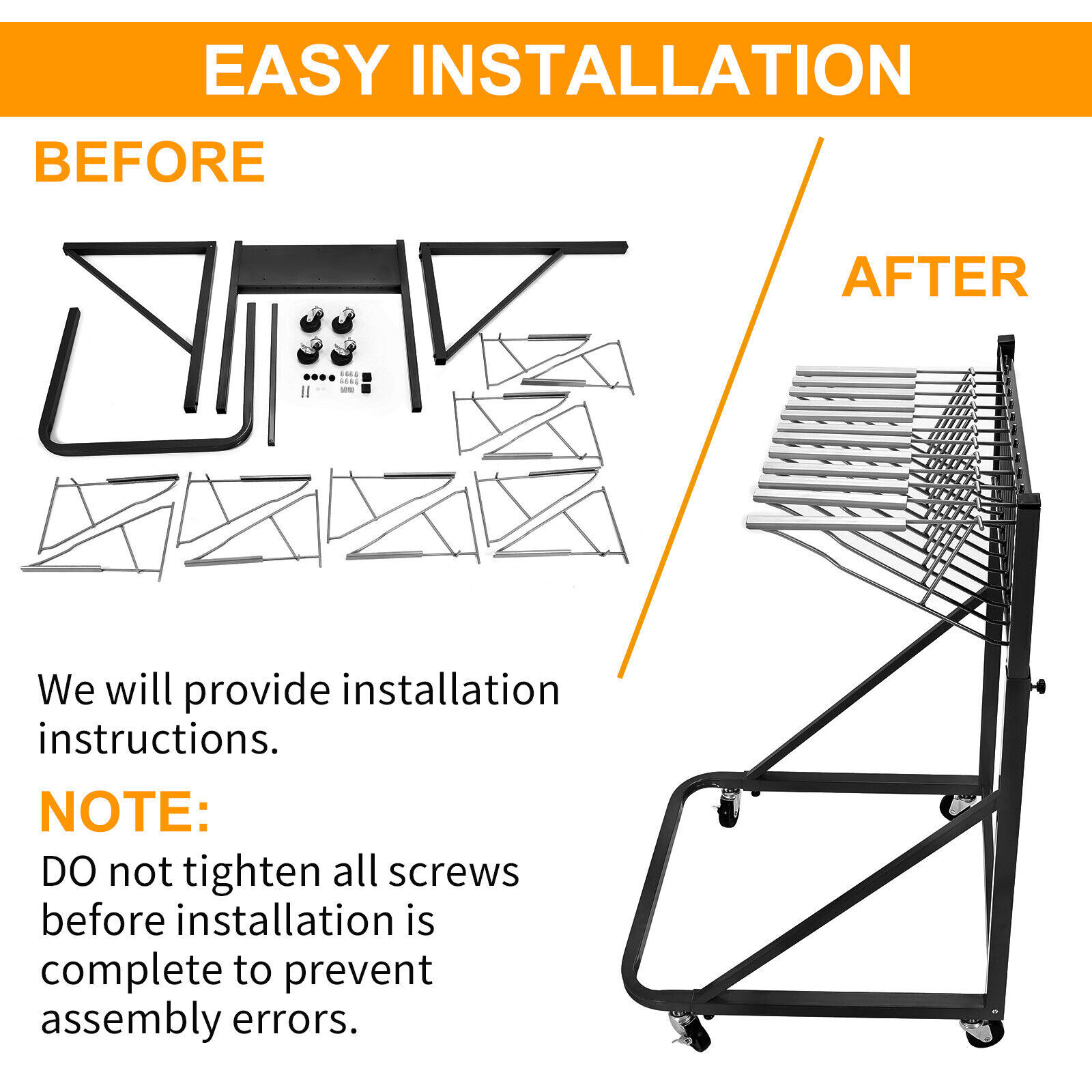 Mobile Blueprint Holder Storage Rack Hanging Poster Display w/12 Bracket 240 lbs